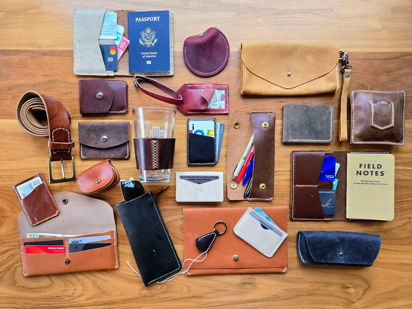 Avon Hills Leather Workshop: Small Goods & Medium Goods