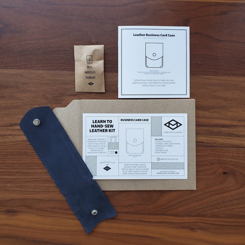 Learn-To-Sew Business Card Holder