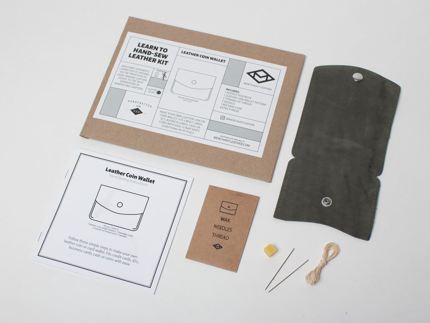 Learn-to-Sew Coin Wallet